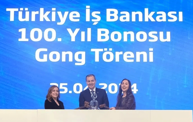 Borsada gong, İş Bankası 100. Yıl Bonosu için çaldı