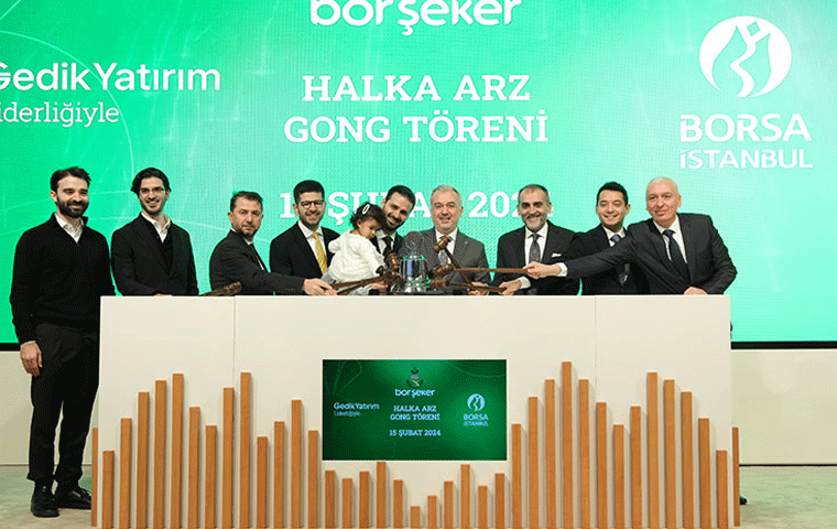 Borsa İstanbul'da gong Bor Şeker için çaldı