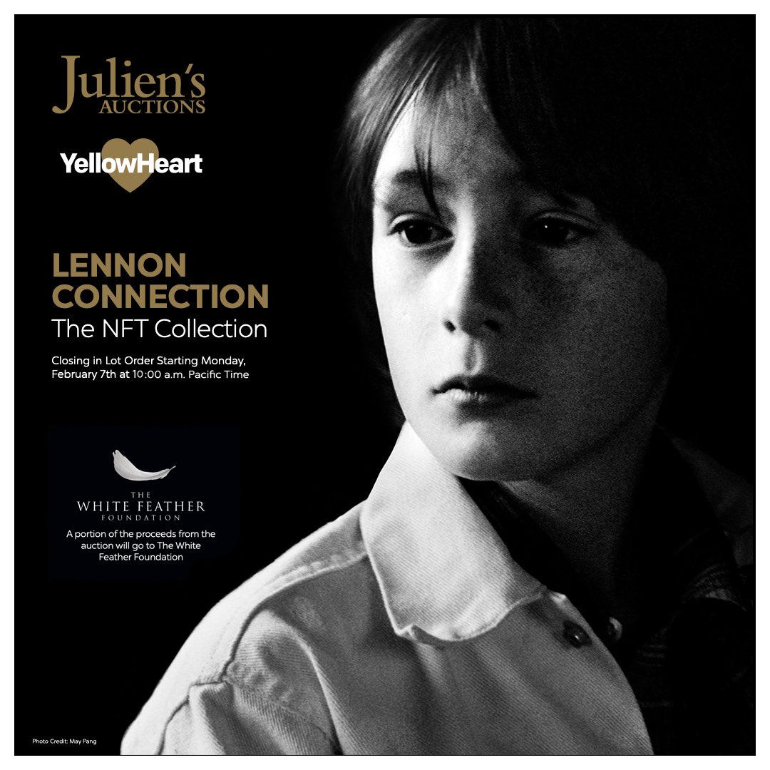 John Lennon koleksiyonu NFT olarak açık artırmaya çıkıyor