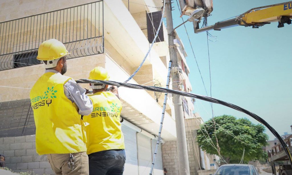 Ak Enerji, İdlib'i de elektriklendiriyor