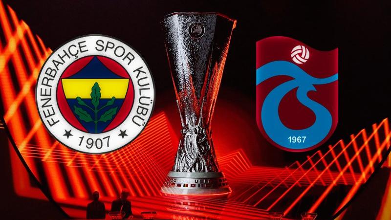 Fenerbahçe ve Trabzonspor'un UEFA Avrupa Ligindeki rakipleri belli oldu