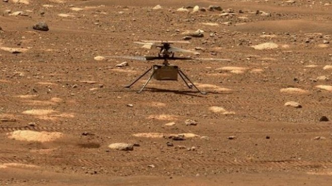 NASA'nın helikopteri Mars'ta uçtu
