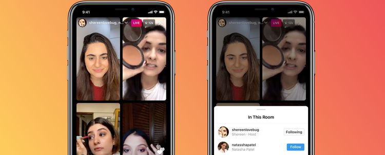 Instagram'dan flaş karar: 4 kişilik canlı yayın