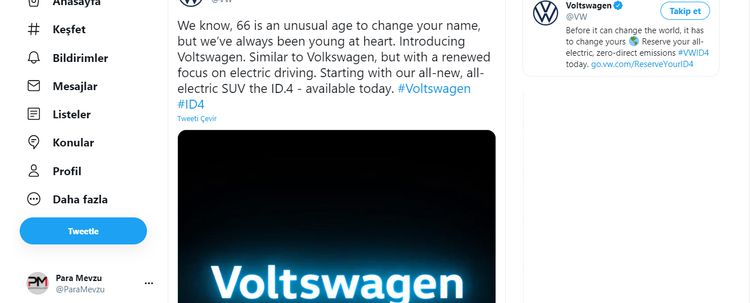 Volkswagen'in soru işaretleriyle dolu Voltswagen şakası