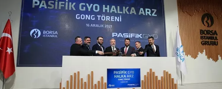 Borsa İstanbul'da gong, Pasifik GYO için çaldı