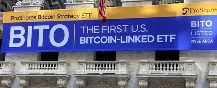 Bitcoin vadeli ETF'de ilk işlem gününde 1 milyar dolarlık hacim