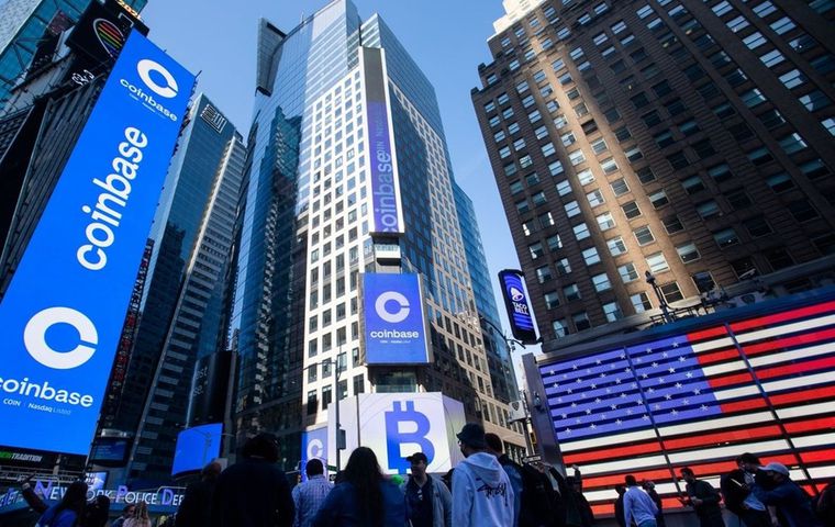 Coinbase'in değeri 100 milyar dolara ulaştı