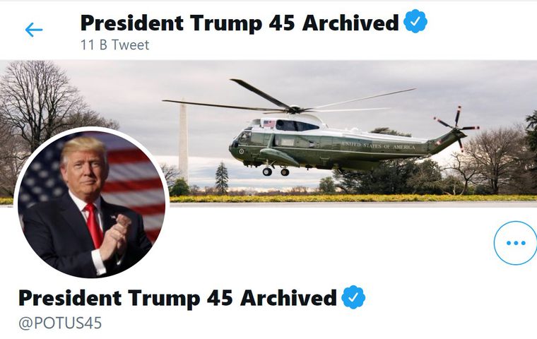 Twitter'dan flaş Trump açıklaması: POTUS 45'e izin yok!