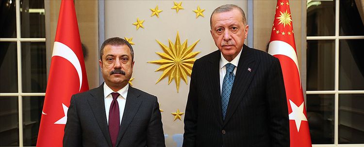 Erdoğan Merkez Bankası Başkanı Kavcıoğlu ile görüştü!