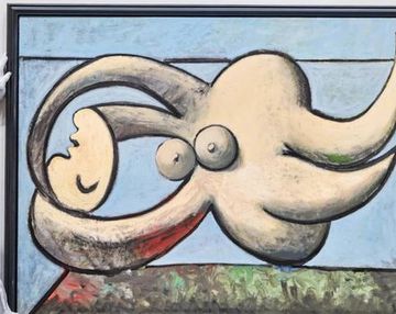 Picasso'nun “Femme nue couchée” isimli tablosu rekor fiyata satıldı