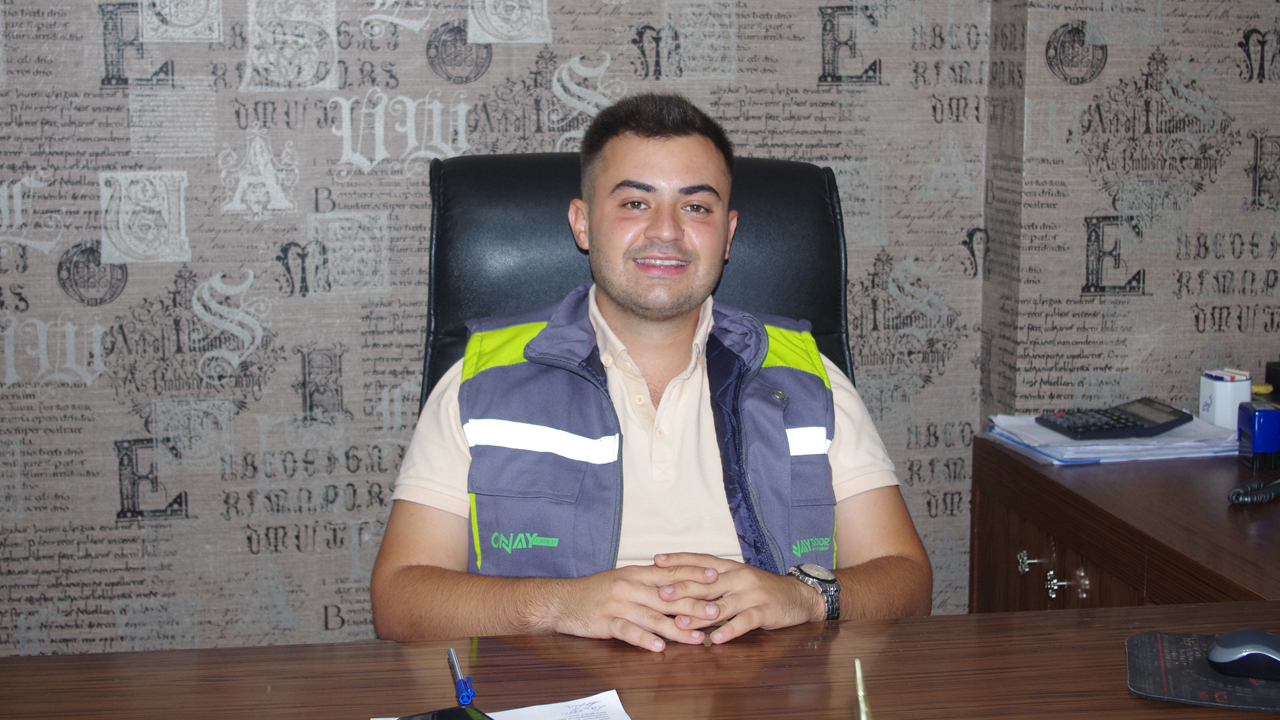Genç mühendis, staj yaptığı asansör firmasına ortak oldu