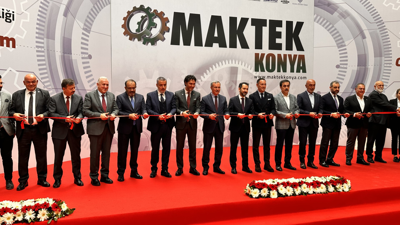 Makine sektörünün liderleri MAKTEK Konya’da buluştu