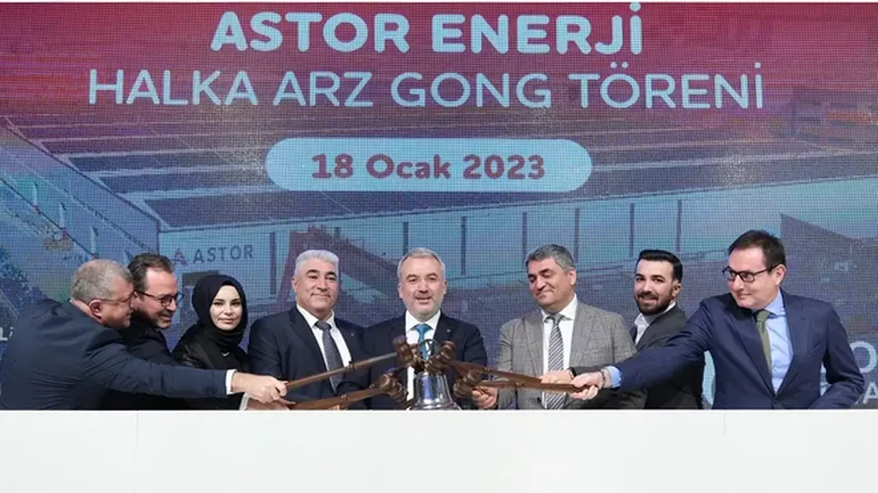 Borsada gong Astor Enerji için çaldı
