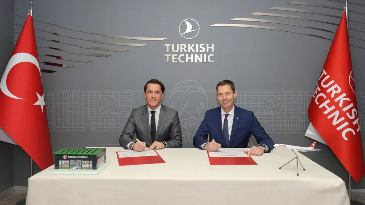 THY Teknik AŞ ile SWISS Hava Yolları arasında bakım hizmetleri anlaşması