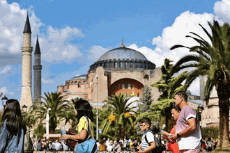 Türkiye'ye 5 ayda gelen turist sayısında rekor