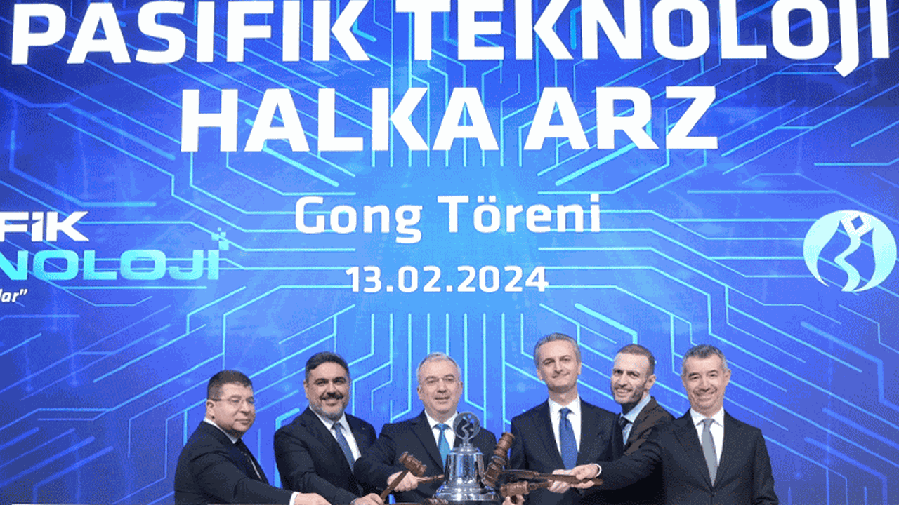 Borsada gong Pasifik Teknoloji için çaldı