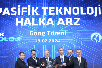 Borsada gong Pasifik Teknoloji için çaldı