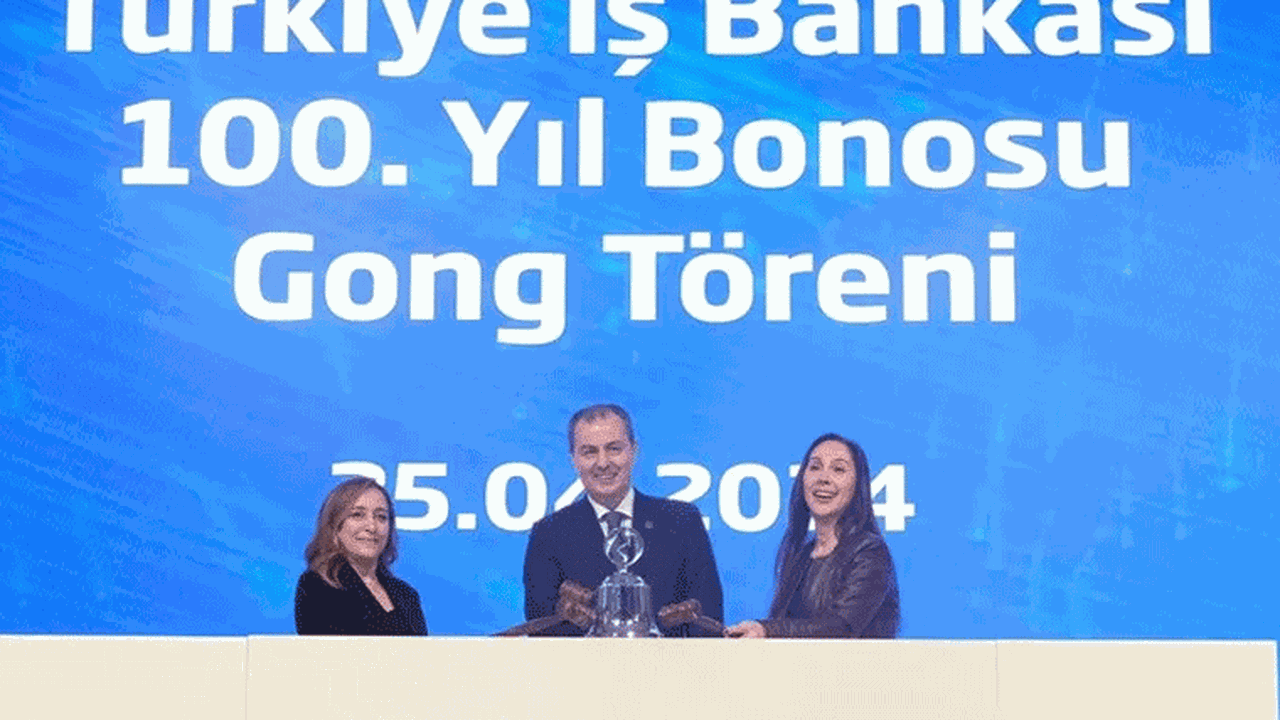 Borsada gong, İş Bankası 100. Yıl Bonosu için çaldı