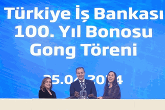 Borsada gong, İş Bankası 100. Yıl Bonosu için çaldı