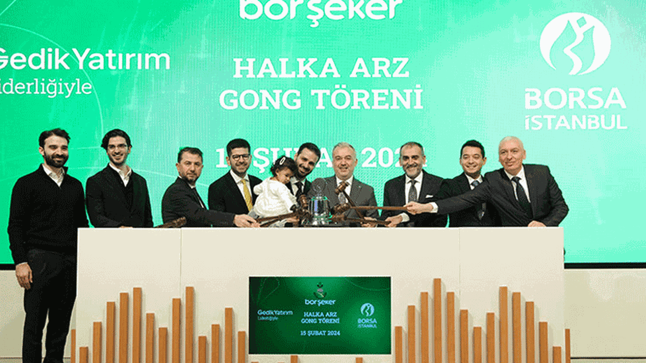 Borsa İstanbul'da gong Bor Şeker için çaldı