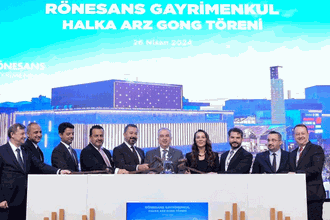 Borsada gong Rönesans Gayrimenkul Yatırım için çaldı