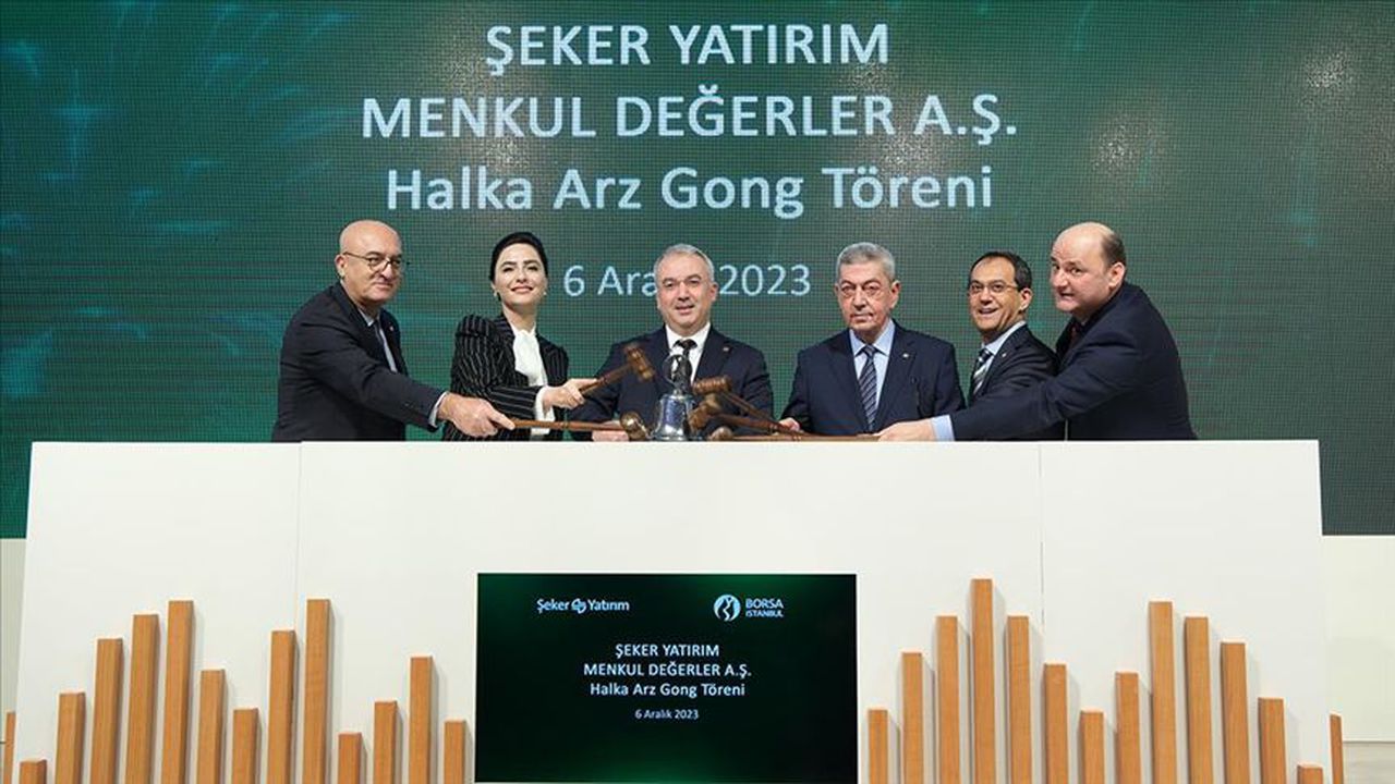 Borsada gong Şeker Yatırım için çaldı