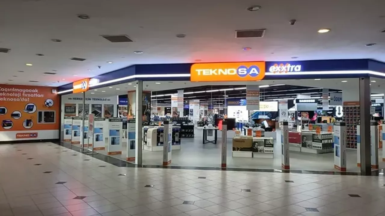 Teknosa'nın ilk çeyrek cirosu 6,6 milyar TL'ye ulaştı