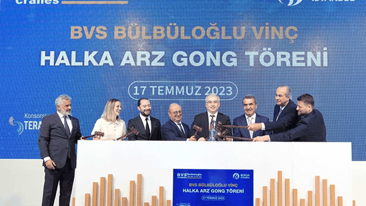 Borsa İstanbul’da gong Bülbüloğlu Vinç Sanayi için çaldı