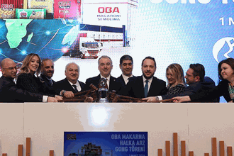 Borsa İstanbul’da gong Oba Makarna için çaldı