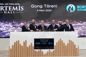 Borsa İstanbul'da gong Artemis Halı için çaldı