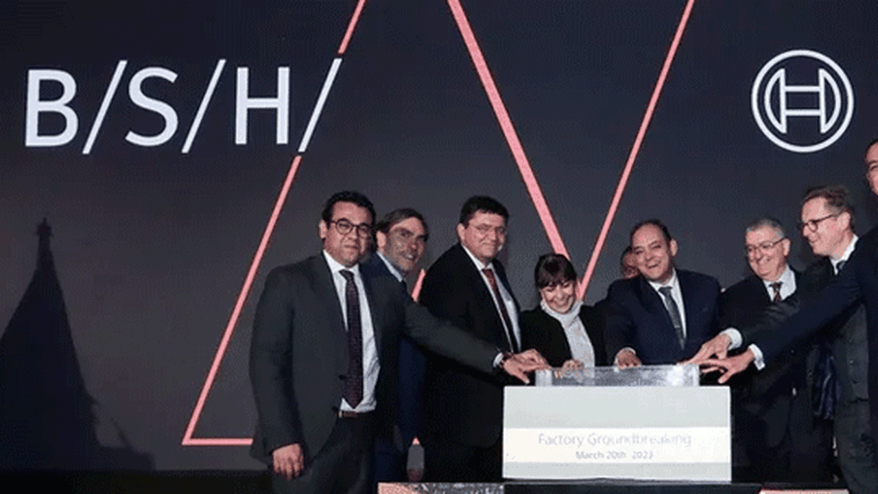 BSH Ev Aletleri Grubu, 50 milyon euroluk fabrikanın temelini attı