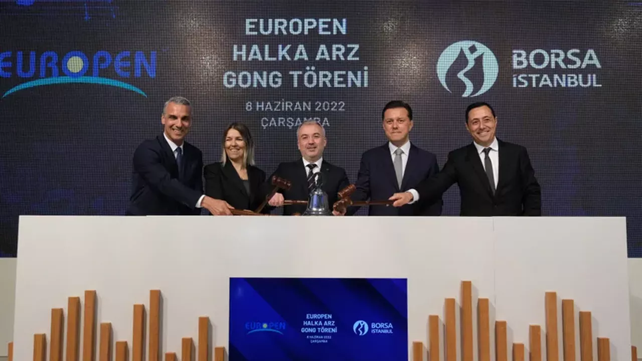 Borsada gong Europen için çaldı