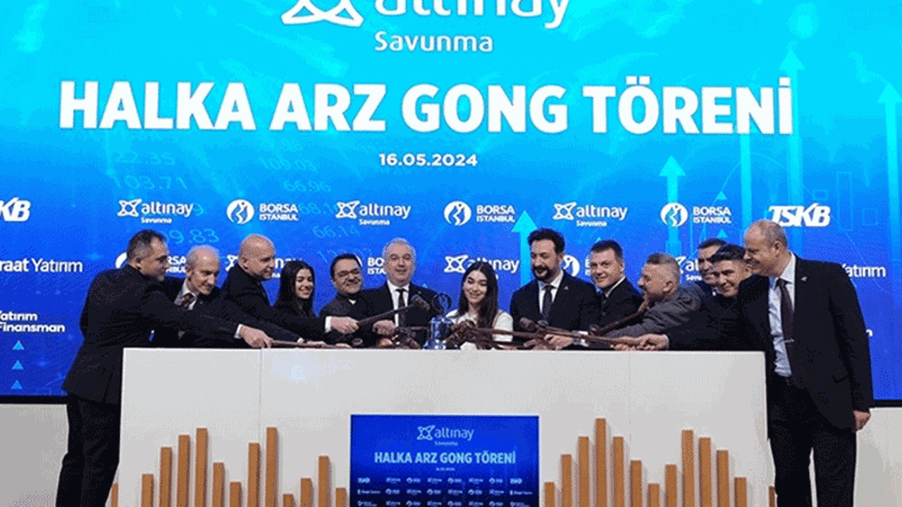 Borsada gong Altınay Savunma Teknolojileri için çaldı