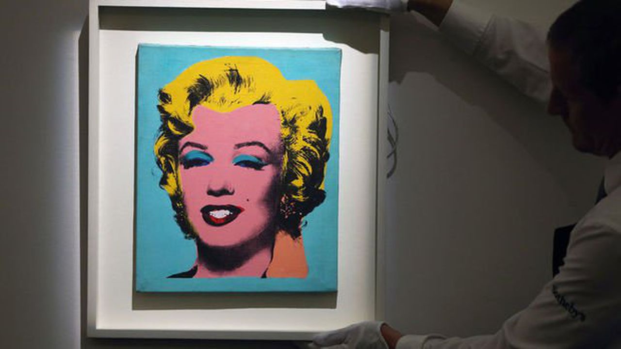 Marilyn Monroe portresi rekor fiyata satıldı