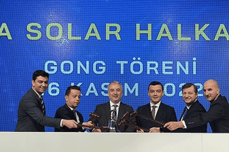 Borsa İstanbul’da gong Alfa Solar için çaldı