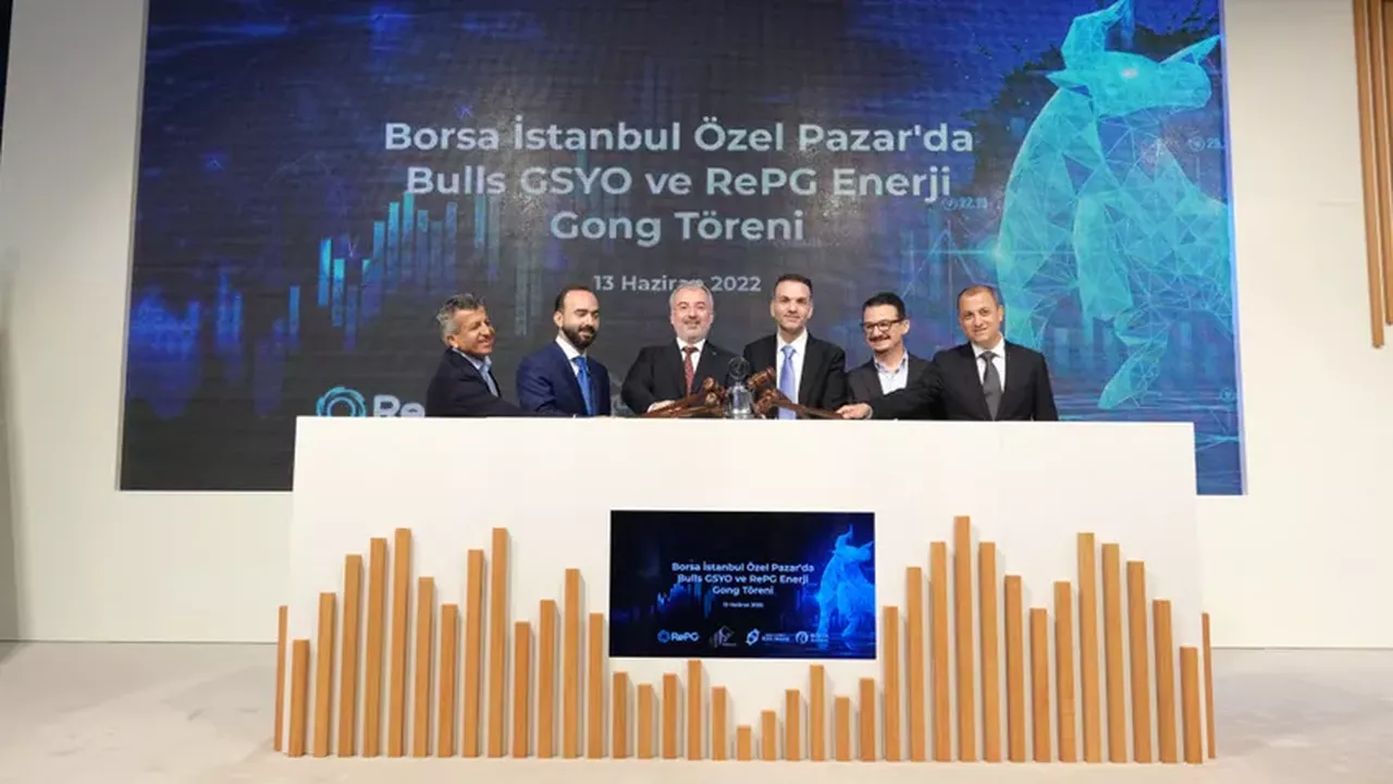 Borsada gong, Bulls GSYO ve RePG Enerji için çaldı