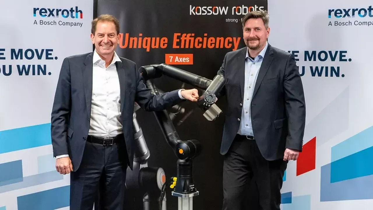Bosch Rexroth, Kassow Robots’un çoğunluk hissesini satın alıyor