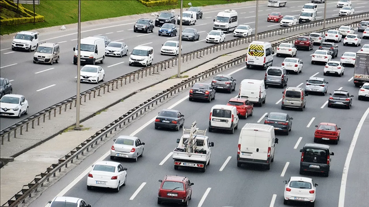 Trafiğe kayıtlı araç sayısında artış
