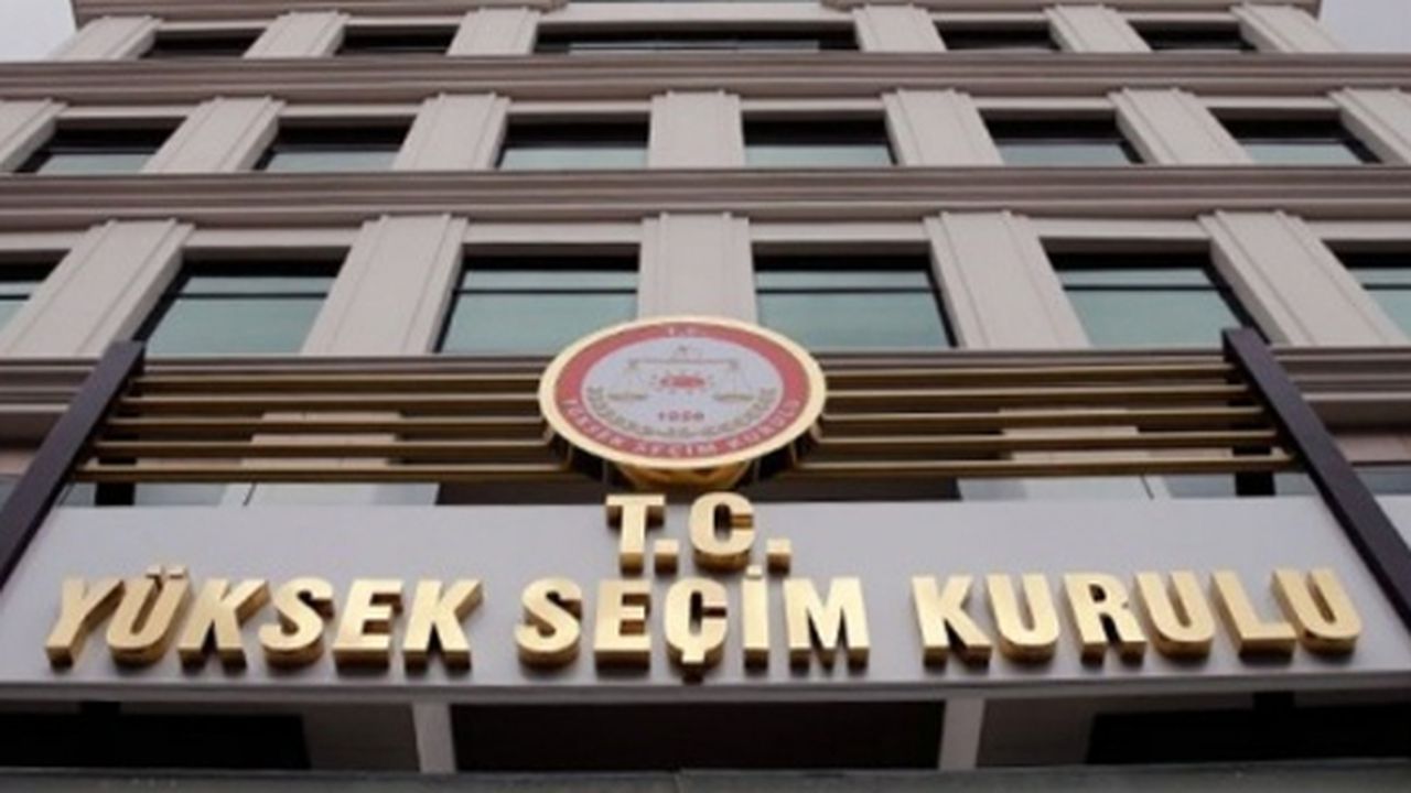 YSK'dan seçim kurulu kararı