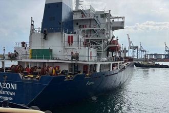 Tahıl yüklü gemi Ukrayna'dan yola çıktı