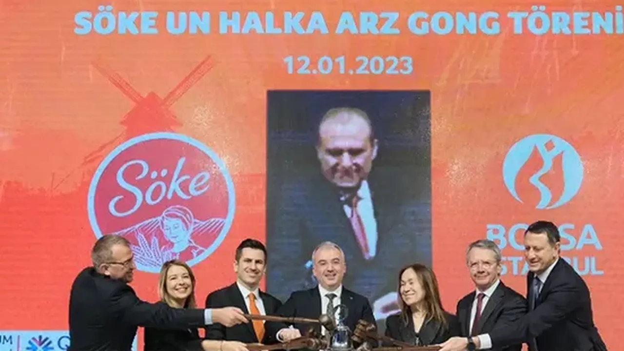 Borsada gong Söke Un için çaldı