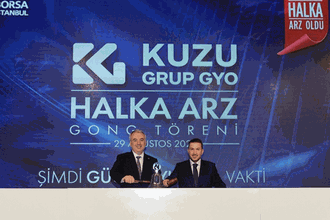 Borsa İstanbul'da gong Kuzugrup GYO için çaldı