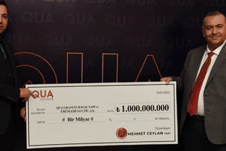 Qua Granite’ten 1 milyar TL’lik rekor satış anlaşması