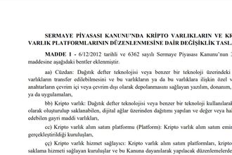 Kripto para yasa taslağı iddiası! Sosyal medya bu metinle çalkalanıyor